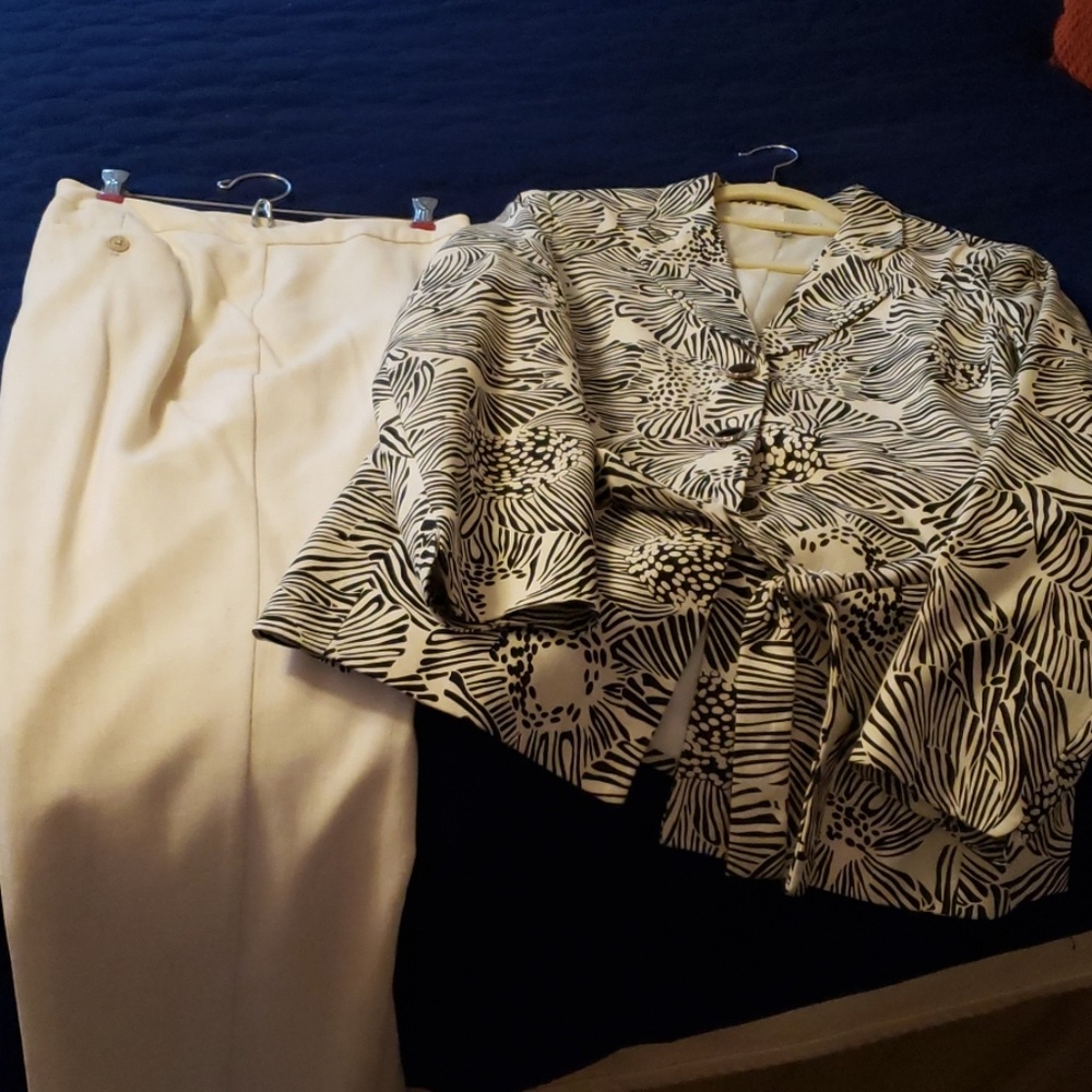 2pc pants suit